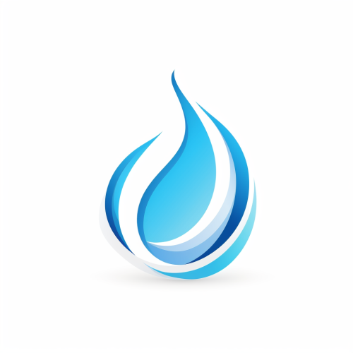 Blue logo on white background signifies innovation and technology.