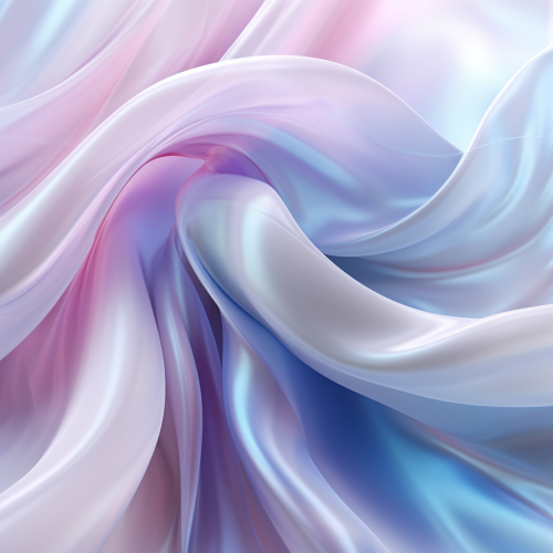 Abstract blue and purple ethereal illustration