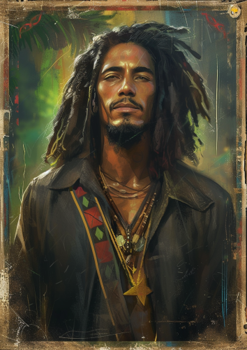 Bob Marley Reggae Singer Photo