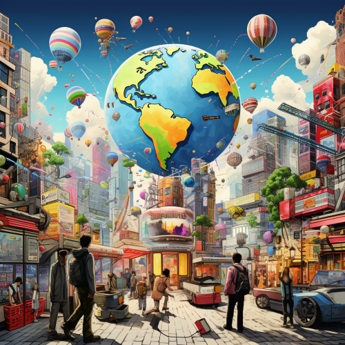 Borderless digital nations community embracing diversity and unity