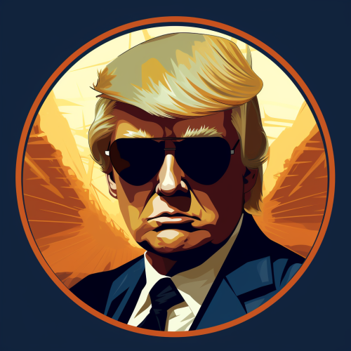 Bored Vampire Donald Trump in detective attire Bored Vampire Donald Trump in detective attire