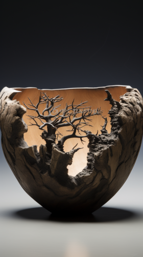 Bowl of Pinoli from the Front