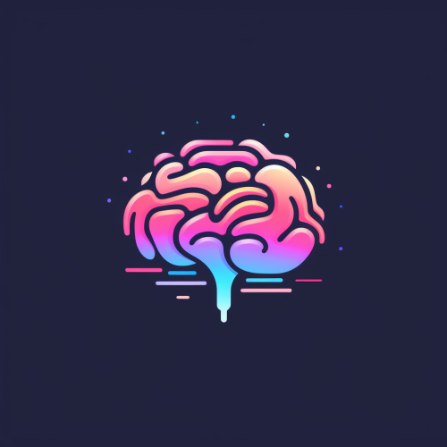 Simple design brain logo Simple design brain logo