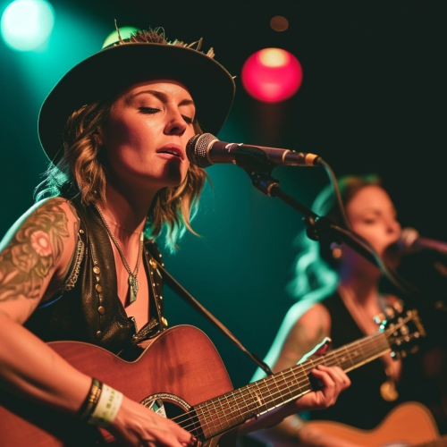 Brandi Carlile and Miley Cyrus Singing Together