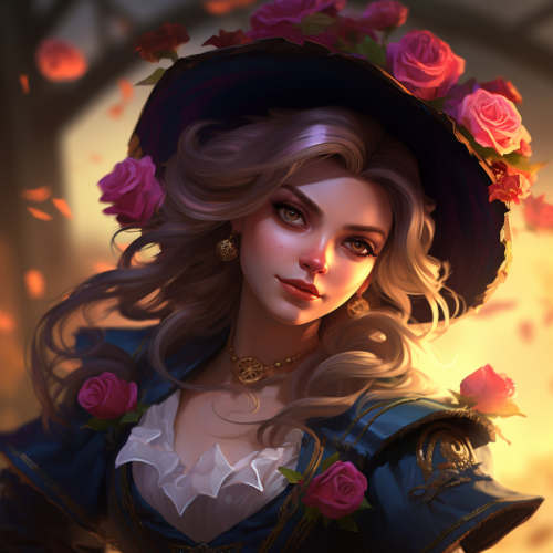 Realistic portrait of Briar from League of Legends