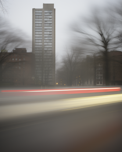 Abstract blurry brutalist architecture Abstract blurry brutalist architecture