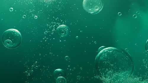 Green Waters Pattern Background Art