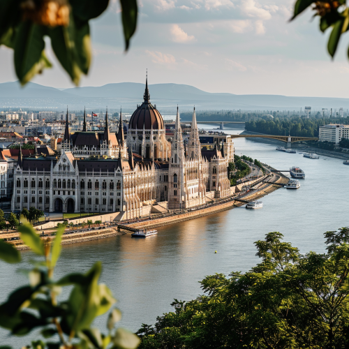 Awe-inspiring Budapest Parliament and Danube view