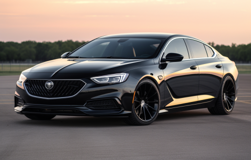 Sleek black Buick Regal Grand National Coupe Sleek black Buick Regal Grand National Coupe