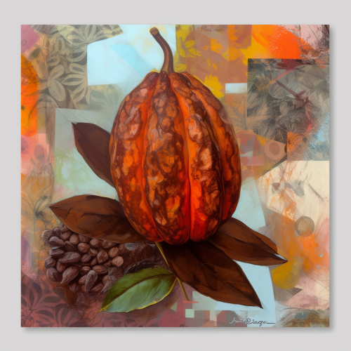 Cacao Fruit Collage Picture Cacao Fruit Collage Picture