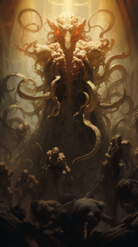 Fantasy Calamari God of the Void