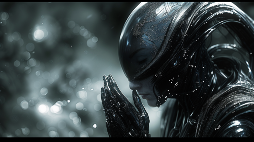 Ultra Realistic Callipygian Alien Queen Image Ultra Realistic Callipygian Alien Queen Image