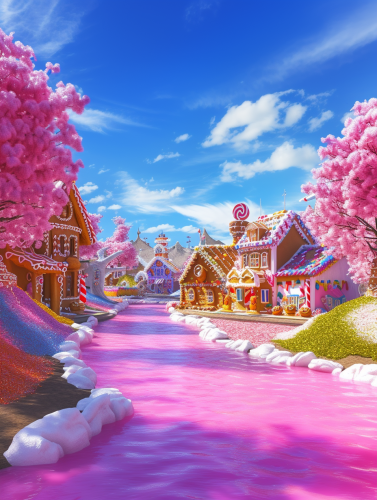 Candyland Scene Photo