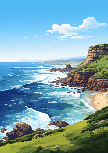 Beautiful view of Cape of Good Hope, South Africa Beautiful view of Cape of Good Hope, South Africa