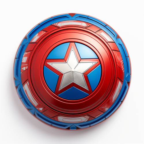 Captain America pattern loot crate Captain America pattern loot crate