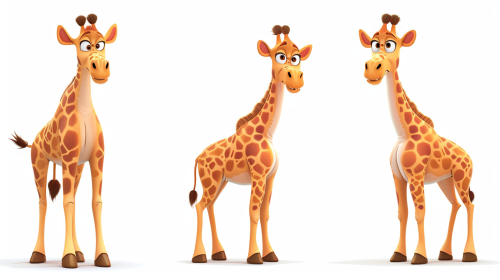 Cartoon Realistic Animal Illustration