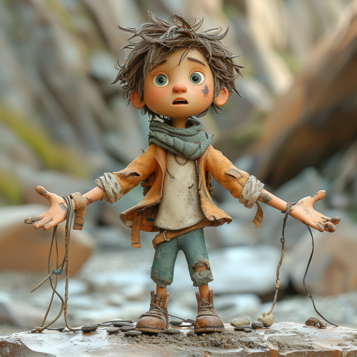 T-Pose Character Image