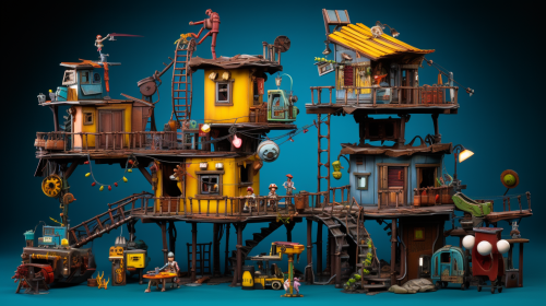 Chicago Skyscraper Slums Favelas