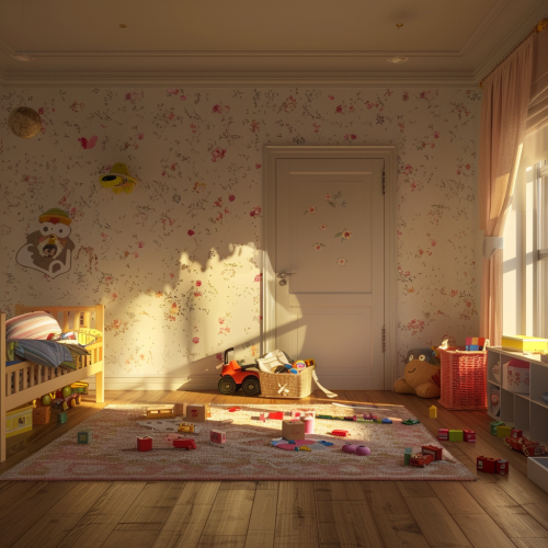 Brightly Lit Child's Room