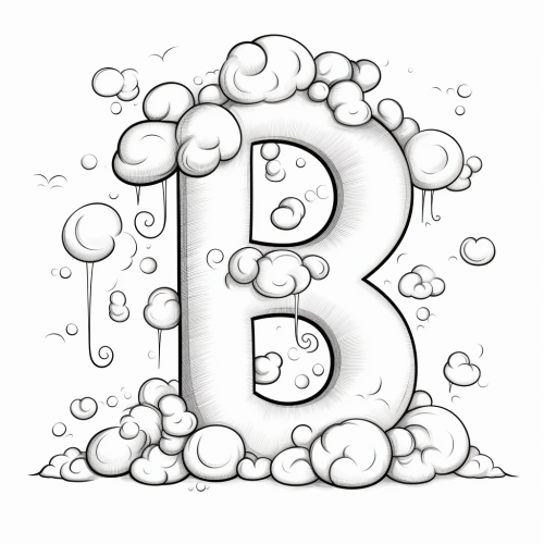 Colorful balls on white background