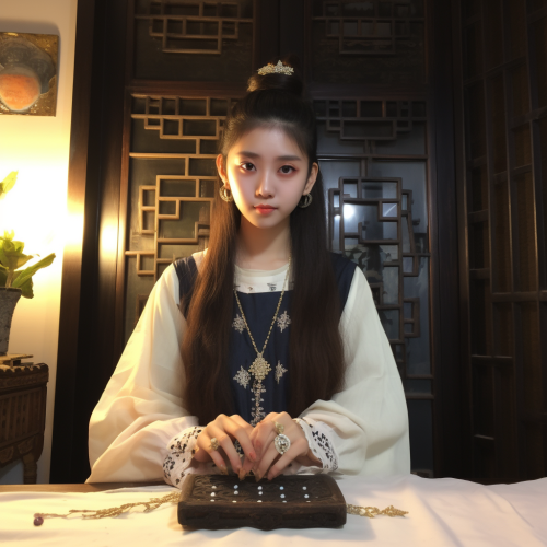 Chinese Oracle Teenage Girl Chinese Oracle Teenage Girl