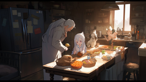 Little girl admiring chocolate