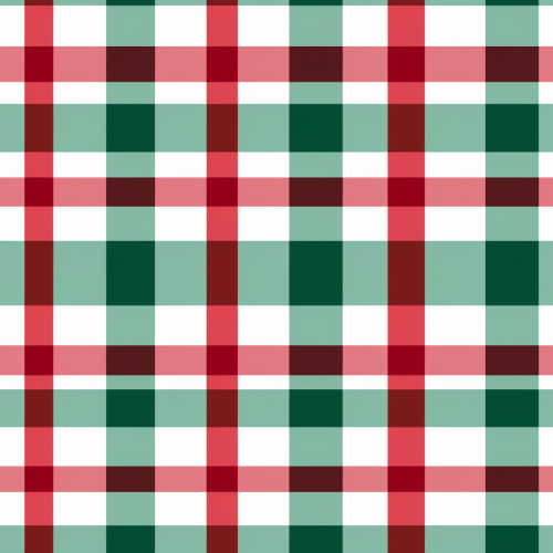 Festive holiday plaid design