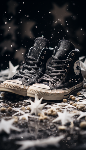 Black and White Christmas vs Brandt Color Splash