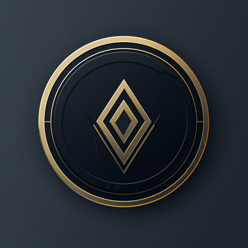 Stylish circular badge design