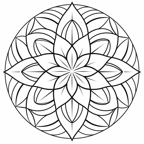 Simple Circles Abstract Pattern