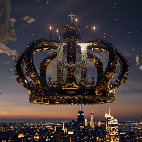 Crown HL gold city night Crown HL gold city night
