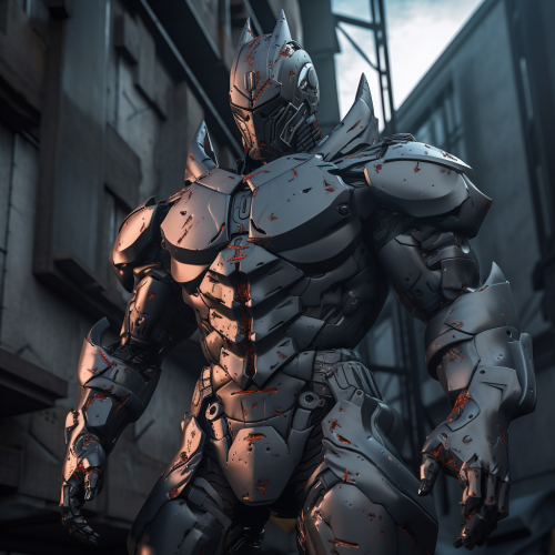 Large wet clay creature in dynamic pose