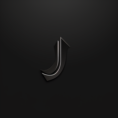 Clean logo design black icon master