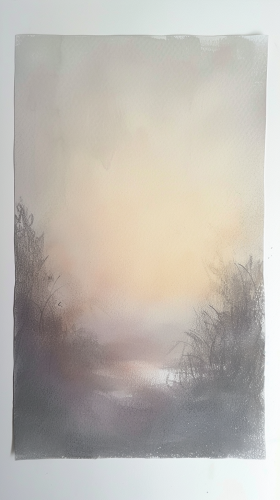 Faded gray sheet on clean page