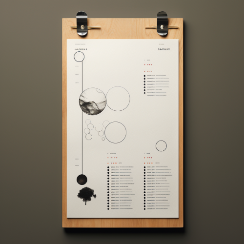 Clean and Simple Japanese Menu