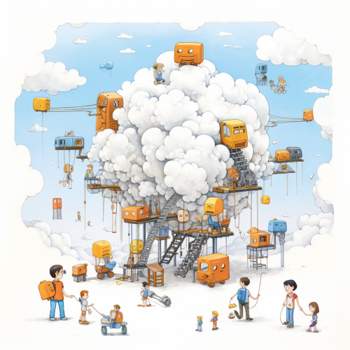 Collaboration of Humans and Robots Building a Cloud Puzzle