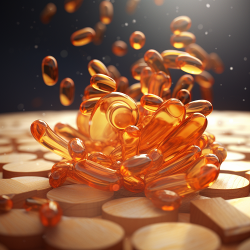 Coenzyme Q10 3D Render Coenzyme Q10 3D Render