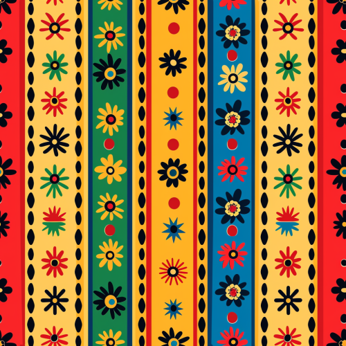 Colombian Textile Pattern