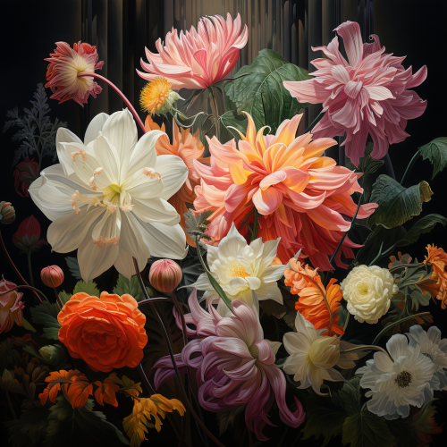 Vibrant spring blossom in full bloom Vibrant spring blossom in full bloom