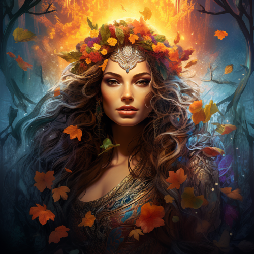Vibrant and Enchanting Celtic Fantasy Image