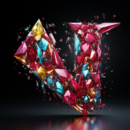 Colorful splash with metallic text - Nama April