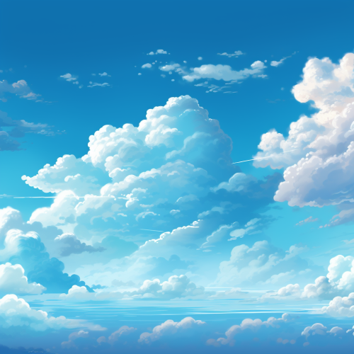 Comfortable cloud background