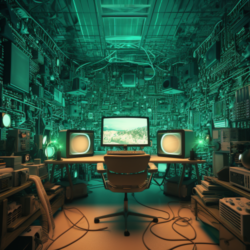 Interior of a computer's mind