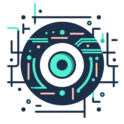 Computer Vision AI Icon for Websites