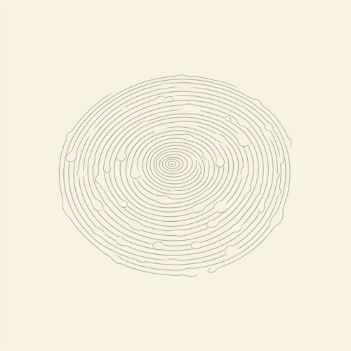 Soft concentric circles water splash puddle