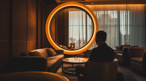 man confused missing ring hotel
