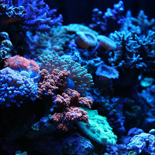 Beautiful Opal Coral Reef Beautiful Opal Coral Reef