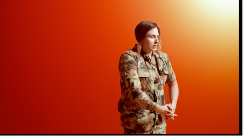 Couple brushing teeth in mirror