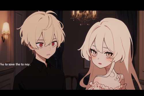 Cute couple with angry expressions