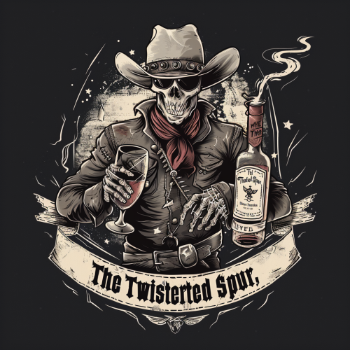 Cowboy Themed Western Tshirt Design